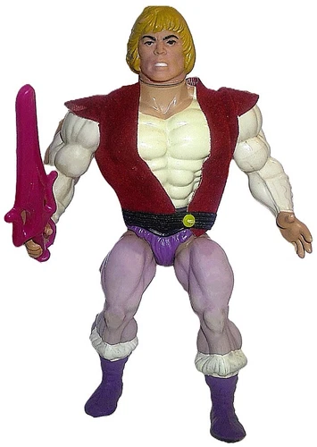 100% Complete Masters of the universe Vintage 1984 PRINCE ADAM He-man 1983 belt