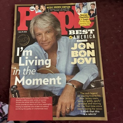 People Magazine June 29 2026 Issue Label Cut Out