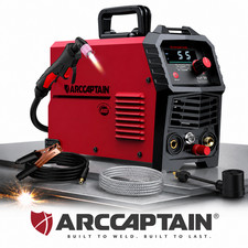 ARCCAPTAIN 55A Pilot Arc Plasma Cutter HF Non-Touch Air Cutting Machine 110V/220