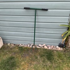 Vintage antique Garden Claw Long Handle Garden Cultivator Weeding Tool