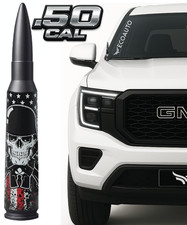 50 Cal Badass Bullet Antenna Fits Chevy Silverado 1500 2500 Gmc Sierra