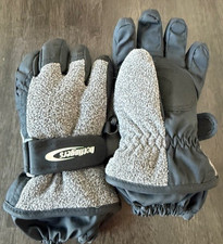 Hotfingers Toddler Snow Day Jr. Black  Gray Gloves Medium 3-4 Windproof/Water