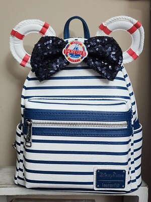 Disney Parks Loungefly Yacht Club Resort Nautical Rope  display picture 3