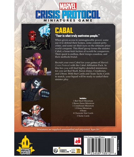 Marvel: Crisis Protocol - Cabal Affiliation Pack - Brand New, Factory Sealed - Picture 2 of 4