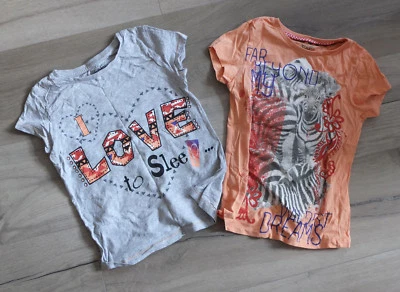 2X F&F T-Shirt Taille 6 7 Ans 116 122 TOP - Photo 1/3