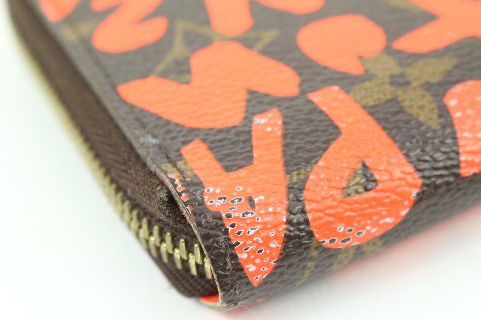 copy of Louis Vuitton Monogram Graffiti Pochette Porte Monnaie Zippy Wallet  Limi