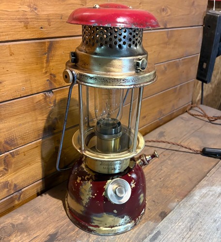 Very Rare Vintage 1940's Industrial Bialaddin 300x Brass Pressure Lamp, Electric - Picture 6 of 10