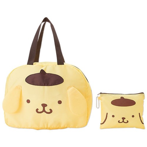 Sanrio Kitty Melody Pomompurin Light Weight Foldable Travel Shoulder Bag 653074 - Picture 8 of 8