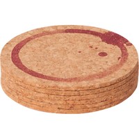 6Er Set Untersetzer Glasuntersetzer Korkuntersetzer Bierdeckel WeinräNder Kork