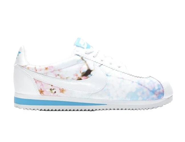 Zapatos Atléticos Nike Classic Cortez Blanco para Mujeres