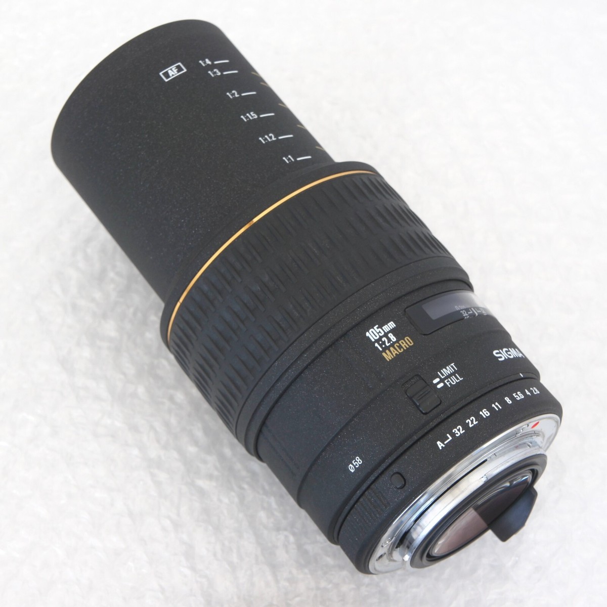 SIGMA AF 105mm F/2.8 EX マクロ ペンタックスK　レンズ SIGMA AF 105mm f/2.8 EX MACRO Lens for PENTAX [Exc+++] w