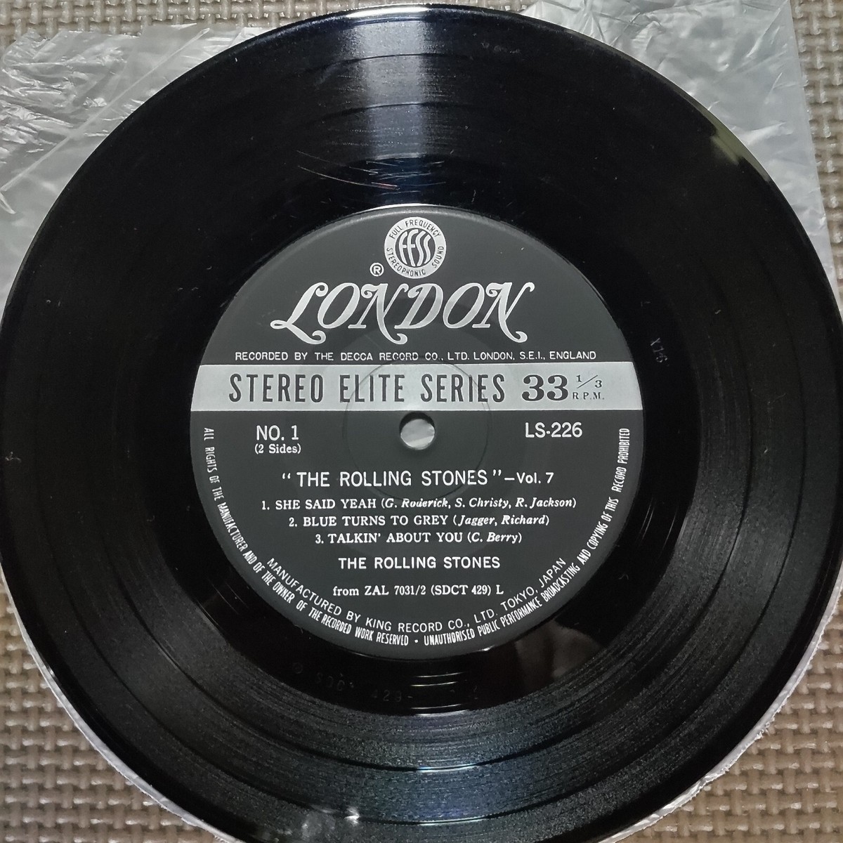Rolling Stones レコード THE ROLLING STONES / GOLDEN ROLLING STONES VOL.8 LS-226