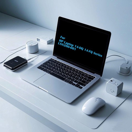 Palmrest For HP 14-DQ 14T-DQ 14S-DQ 14-FQ 14-DQ2032WM Keyboard L88200-001 Silver - Afbeelding 12 van 12