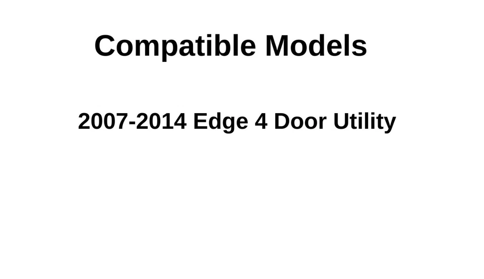 Fits 2007-2014 Ford Edge Rear Window Back Tailgate Glass Heated Foto 4 de 4