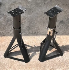 VINTAGE ADJUSTABLE JACK STANDS 12”-16” HEIGHT SET OF 2