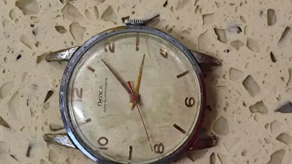 DOXA Antimagnético Cal 1147 Work & Stop 36mm Uesd Foto 4 de 4