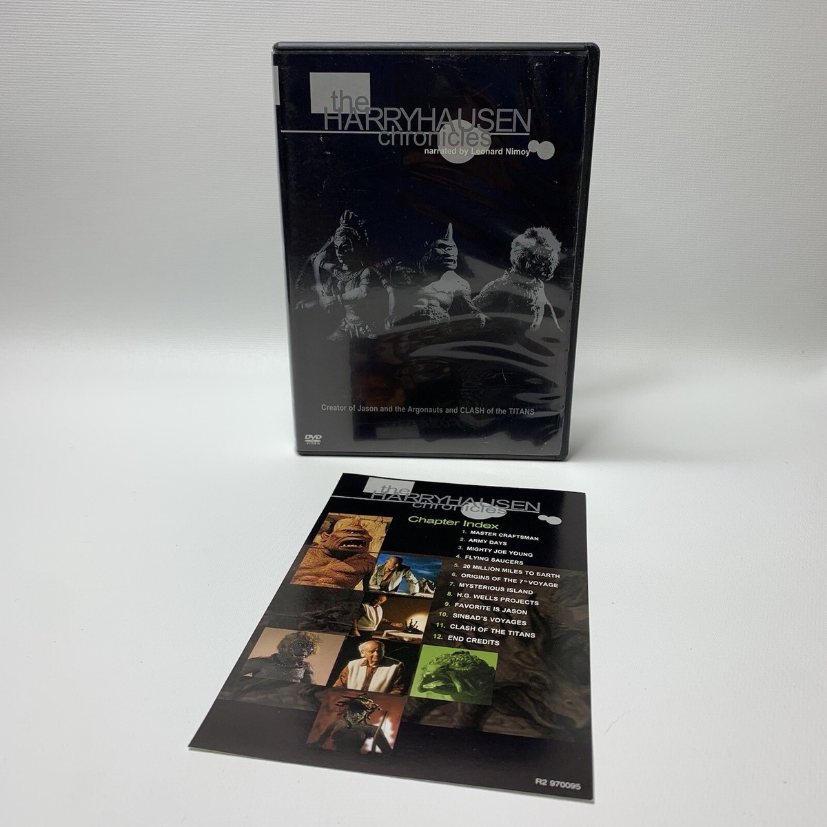 The Harryhausen Chronicles DVD with insert Leonard Nimoy