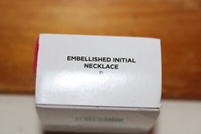 AVON Studio 1886 Embellished Initial Necklace, "P"