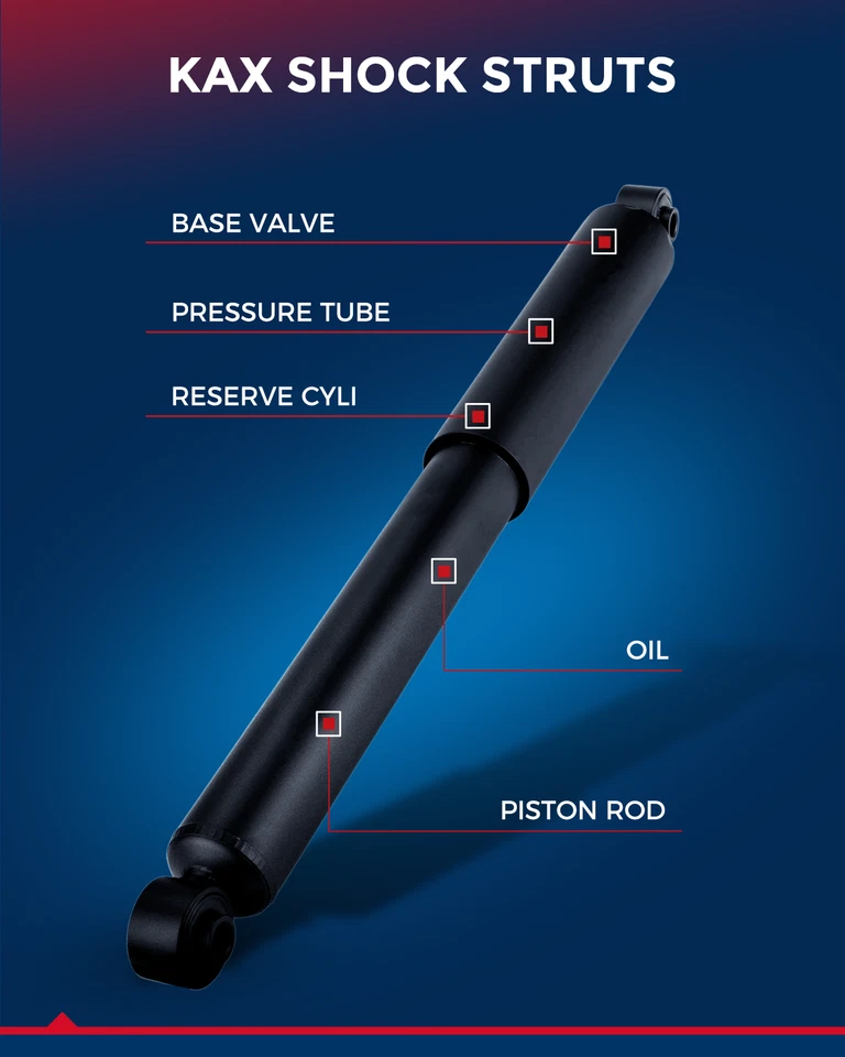 Rear Pair Shock Strut Absorber For 2001-2007 Ford Escape 2001-2006 Mazda Tribute - Image 2 of 4