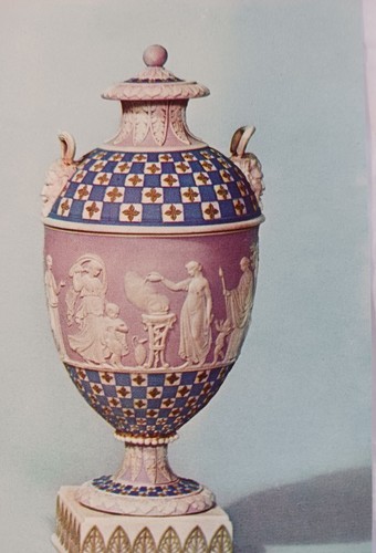 Wedgwood Vase The Art Institute Of Chicago Frank W Gunsaulus Collection Postcard - Picture 2 of 3