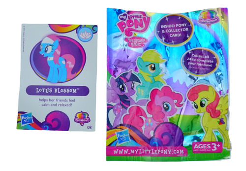 My Little Pony Figure Lotus Blossom Figurine FIM Diamond Crystal Toy Rare Gifts - Picture 6 of 10