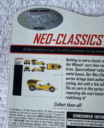 Hot Wheels RLC Redline Club NEO CLASSICS SERIES 8 ICE T #2389/5000 - Picture 11 of 15