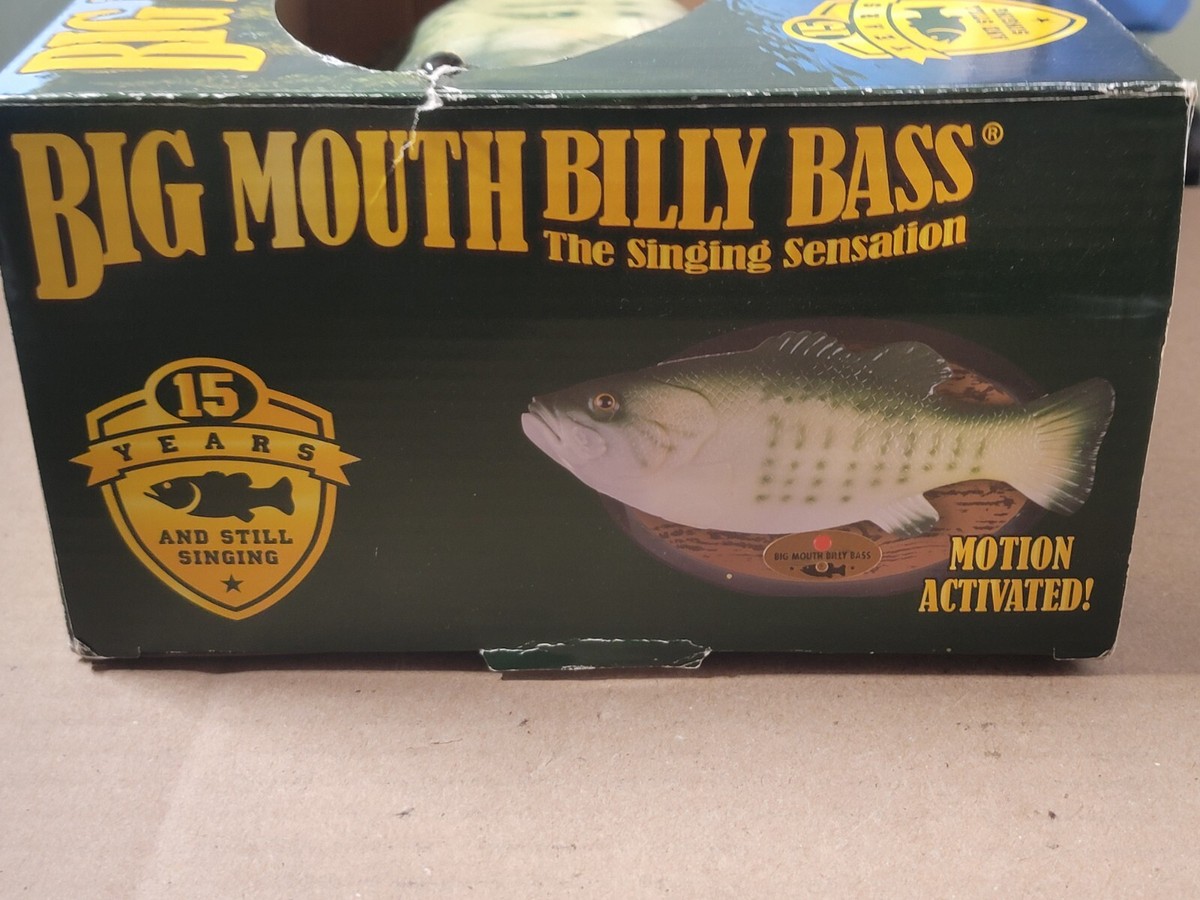 Big Mouth Billy Bass The Singing Motion Fish I WILL SURVIVE/ DONT