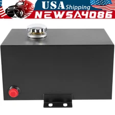 5 Gallon 14 Gauge Steel Hydraulic Fluid Reservoir Tank