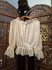 Women's Full Steampunk Costume SIZE S Vest Included