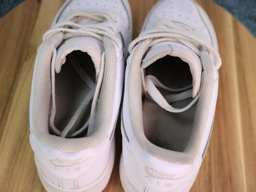 Nike Air Force 1 AF1 Low Triple White DH2920-111 Youth US size-5Y Women Size-6.5 - Picture 23 of 24