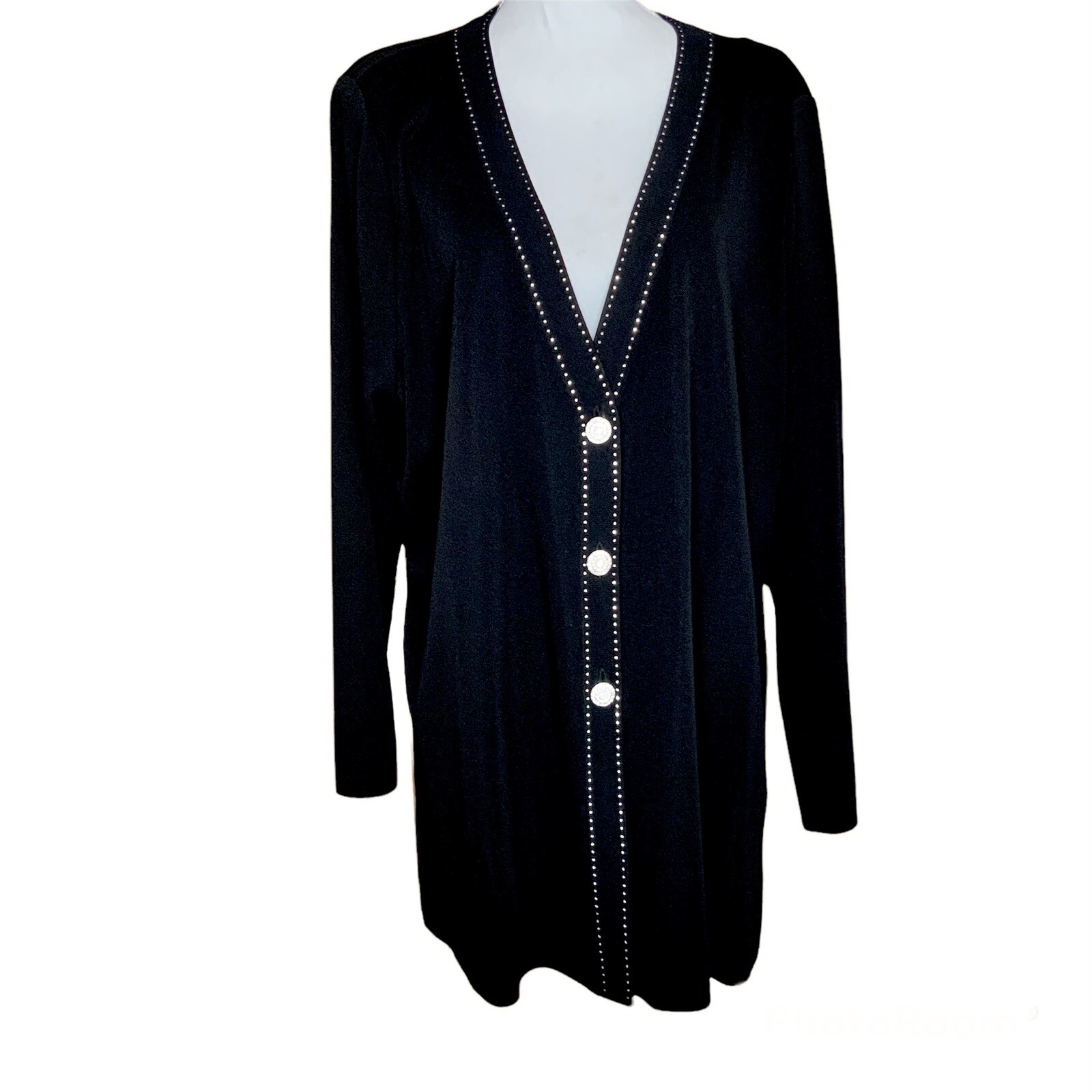 Exclusively Misook Women's Jacket Black 