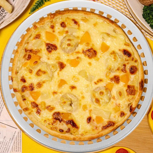 Pizza Pan Backform mit Löchern Aluminium Legierung Backblech Küche Gadget DE - Bild 10 von 12