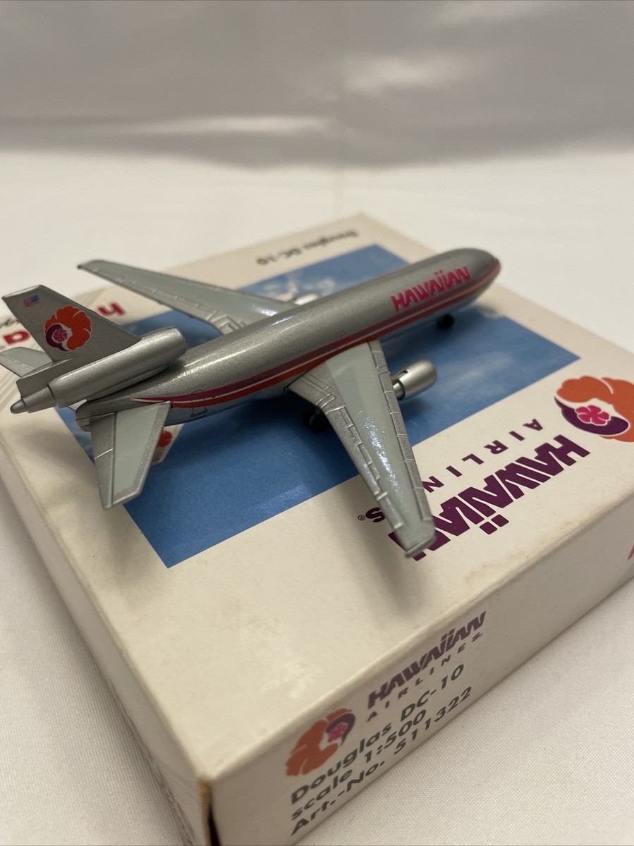 herpa 1/500 DC-10-30 ハワイアン航空 Hawaiian Airlines Douglas DC-10 herpa wings Airplane Model 1:500