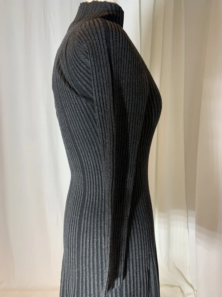 NWT French Connection Mari Ribbed Long Sleeve Sweater Dress Size M,$128 - Image 2 of 4