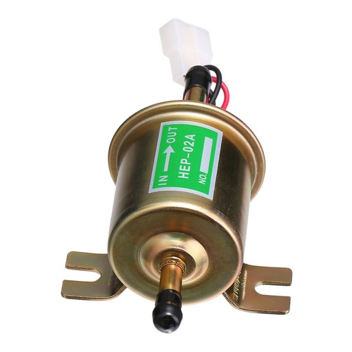 Universal Inline Electric Fuel Pump HEP-02A 4-7PSI 12V Low Pressure Gas Diesel - Imagen 9 de 9