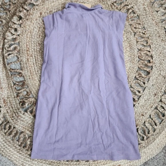 Olive Juice Cotton Polo Shirt Dress Lavender Dust Little Girl XL NWT - Image 3 of 4