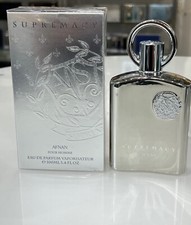 Supremacy Pour Homme By Afnan 3.4/3.3oz Eau De Parfum Spray For Men New In Box