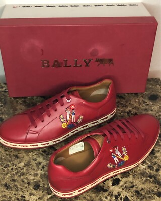 BALLY モカシン WABLER/66 赤 43 BALLY モカシン WABLER/66 赤 43