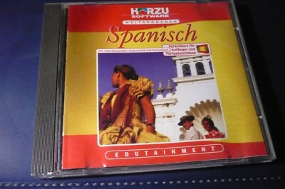 Weltsprachen---Spanisch--Edutainment--Hörzu Software--CD ROM