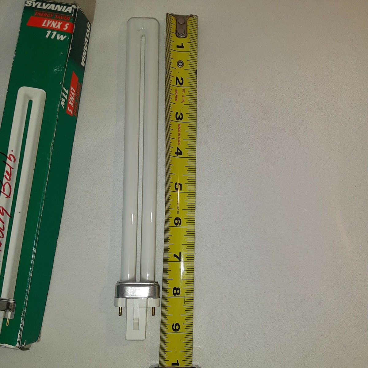 REPLACEMENT BULB FOR OSRAM SYLVANIA 25277 11W Lynx S Energy