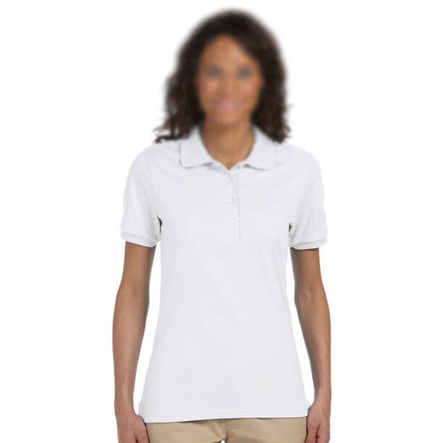 New Women's Polo Shirts Ladies Short Sleeve Breathable Pique T Shirt Casual Top - Picture 7 of 12