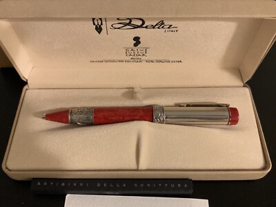 Delta Caius Julius Caesar Limited Edition #530/999 Rollerball Pen Sterling NEW !