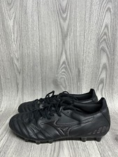 Mizuno Morelia Neo 3 Black Leather Rugby Boots UK Size 8 Brand New