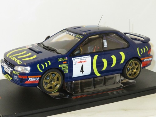 1/18 Subaru Impreza 555 SWRT Rally de France Tour de Corse 1995 #6 P.Liatti - Picture 4 of 8