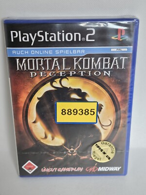 Mortal Kombat Deception Spiel Sealed In OVP Neu Rarität Game Videospiel 