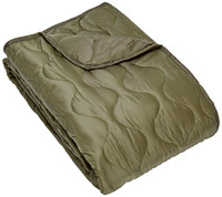 Army Style Poncho Liner Quilted Travel Car Blanket Sleeping Bag Ripstop Olive Army Style Poncho Liner Quilted Travel Car Blanket Sleeping Bag Ripstop Olive