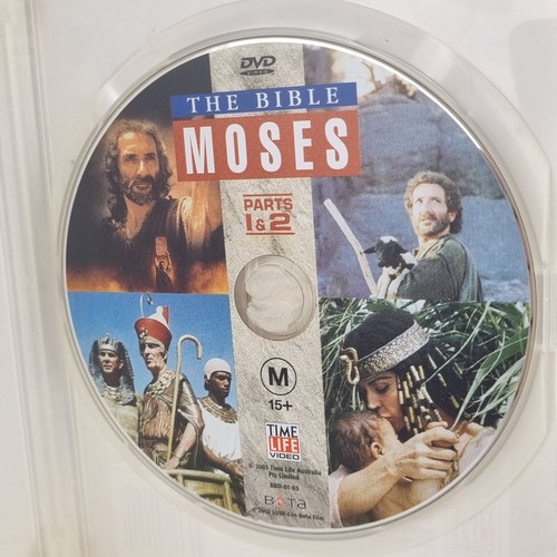 THE BIBLE 6x DVD Set Time Life 2002 Jesus Genesis Samson & Delilah Joseph David - Picture 4 of 9