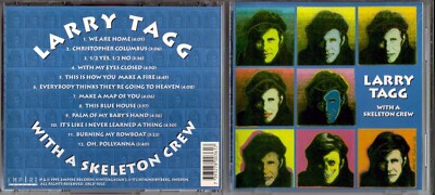 LARRY TAGG - WITH A SKELETON CREW [CD, 1995 EMPIRE]