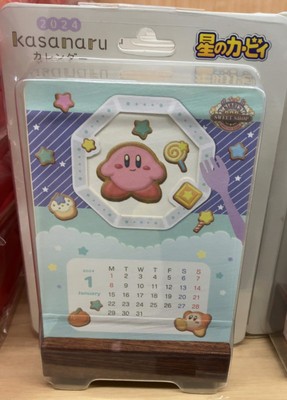 Kirby Super Star 2024 kasanaru Calendar Desktop Type Game Character New  Japan | eBay