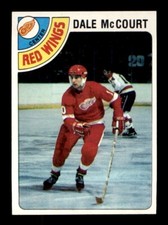 1978 Topps Hockey #132 Dale McCourt NM/MT *d3